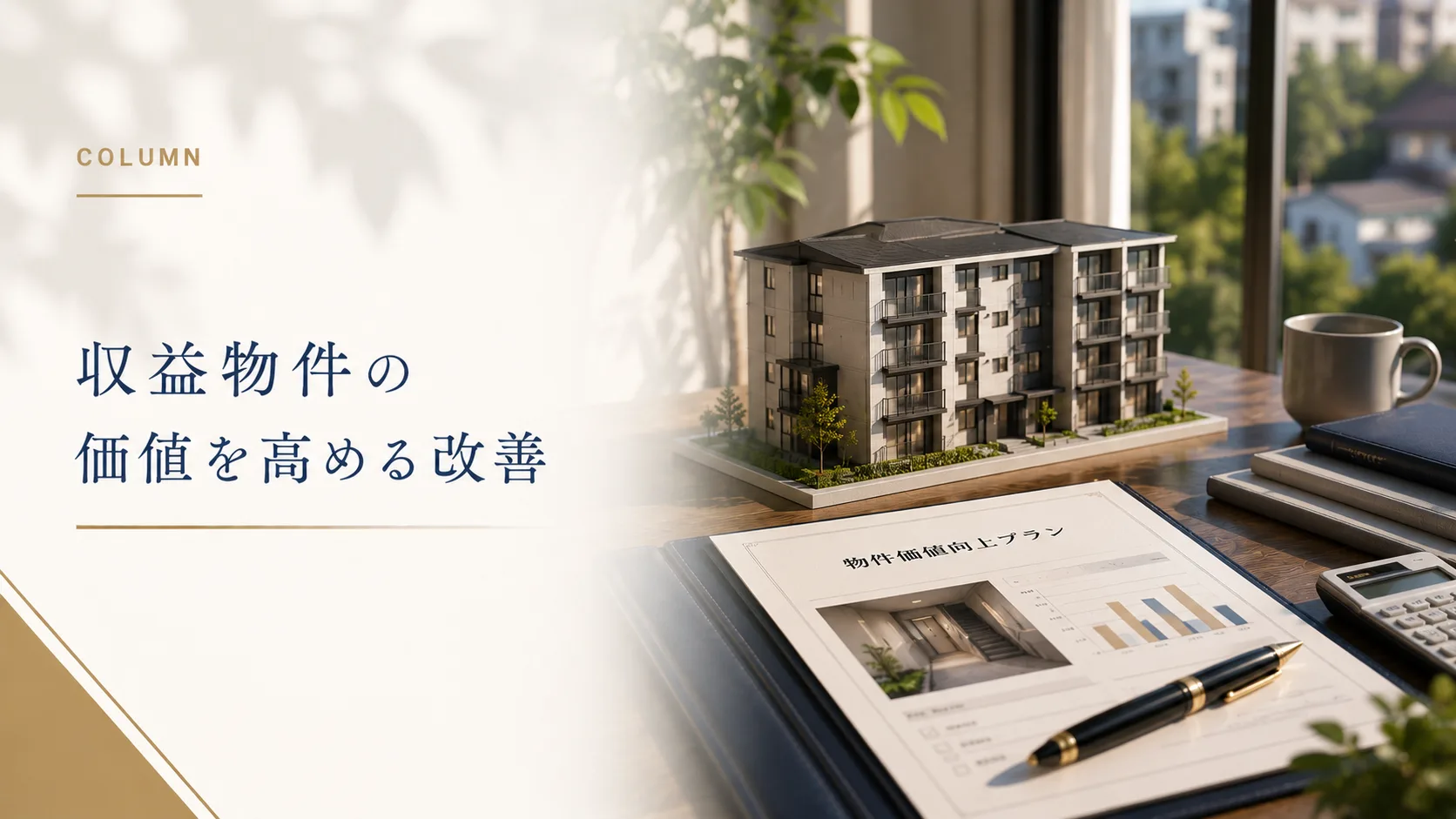 収益物件を改善して資産価値を高める管理体制とチェック手法