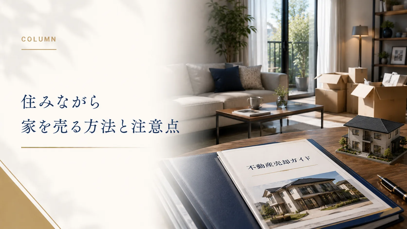 売却を居住中のまま行うスケジュール管理と理想の住み替え
